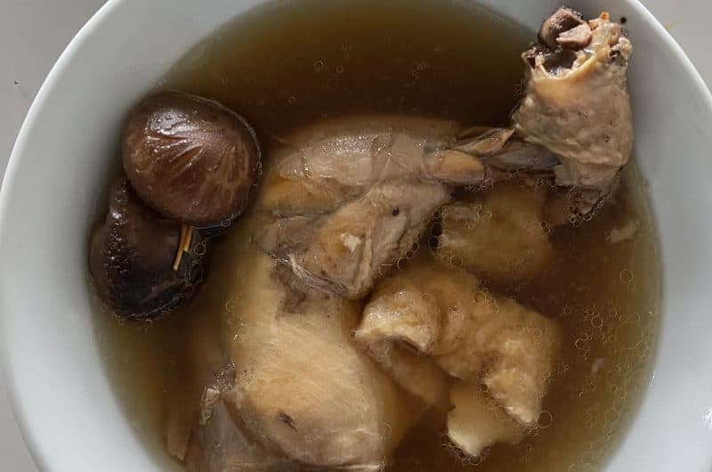 Cordycep Flower Chicken Soup