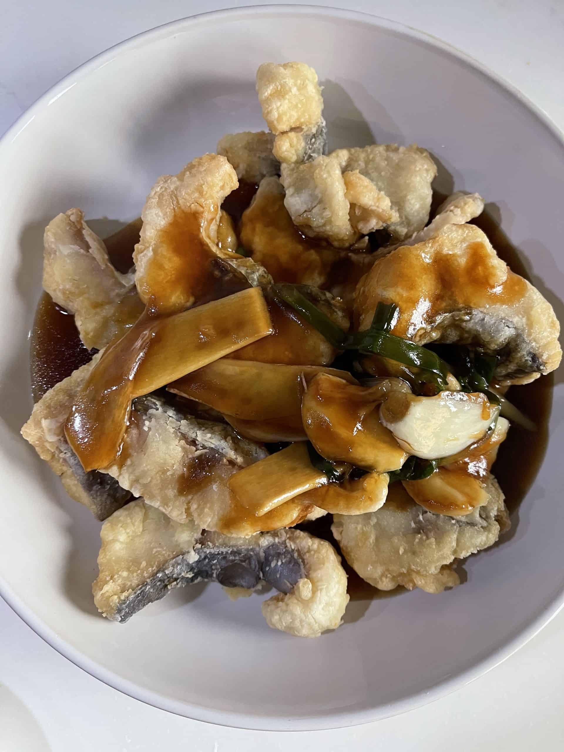 Ginger and Scallion Patin Fish Slice Tracy's Personal Blog